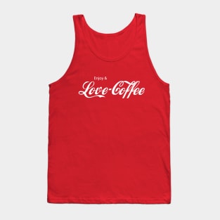 Enjoy & Love Coffee Tank Top